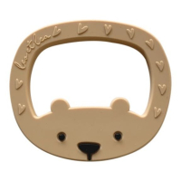 Bijtring Bear Teether, Mauve                    